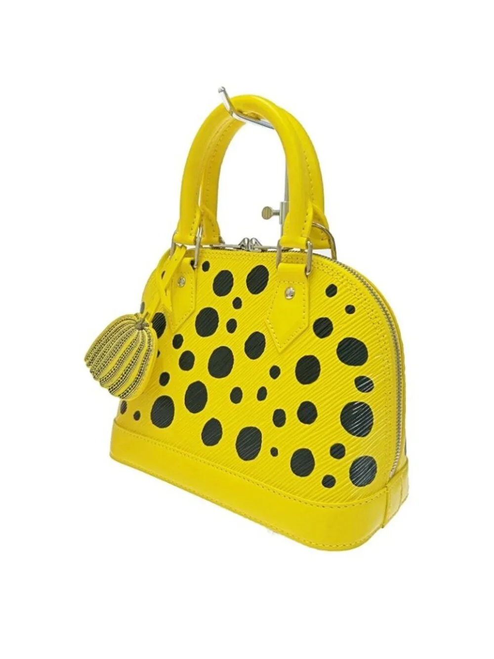 Louis Vuitton Epi Alma BB Yayoi Kusama Jone Noir